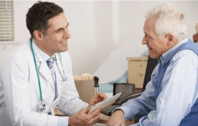 Le docteur présent